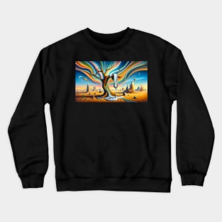 Surrealist Dream Time Collection Crewneck Sweatshirt